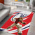 England Lion Mascot Cricket Custom Area Rug Unique Pattern