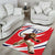 England Lion Mascot Cricket Custom Area Rug Unique Pattern