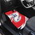 England Lion Mascot Cricket Custom Car Mats Unique Pattern