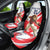 England Lion Mascot Cricket Custom Car Seat Cover Unique Pattern