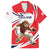 England Lion Mascot Cricket Custom Family Matching Long Sleeve Bodycon Dress and Hawaiian Shirt Unique Pattern