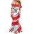 England Lion Mascot Cricket Custom Family Matching Mermaid Dress and Hawaiian Shirt Unique Pattern