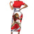 England Lion Mascot Cricket Custom Family Matching Short Sleeve Bodycon Dress and Hawaiian Shirt Unique Pattern