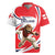 England Lion Mascot Cricket Custom Rugby Jersey Unique Pattern