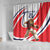 England Lion Mascot Cricket Custom Shower Curtain Unique Pattern