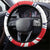 England Lion Mascot Cricket Steering Wheel Cover Unique Pattern