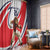 England Lion Mascot Cricket Custom Window Curtain Unique Pattern