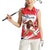 England Lion Mascot Cricket Custom Women Sleeveless Polo Shirt Unique Pattern