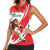 England Lion Mascot Cricket Custom Women Sleeveless Polo Shirt Unique Pattern