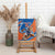 Indian Bengal Tiger Cricket Custom Canvas Wall Art Unique Pattern