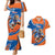 Indian Bengal Tiger Cricket Custom Couples Matching Mermaid Dress and Hawaiian Shirt Unique Pattern