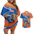 Indian Bengal Tiger Cricket Custom Couples Matching Off Shoulder Short Dress and Hawaiian Shirt Unique Pattern