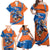 Indian Bengal Tiger Cricket Custom Family Matching Off Shoulder Maxi Dress and Hawaiian Shirt Unique Pattern