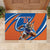 Indian Bengal Tiger Cricket Custom Rubber Doormat Unique Pattern