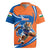 Indian Bengal Tiger Cricket Custom Rugby Jersey Unique Pattern