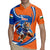 Indian Bengal Tiger Cricket Custom Rugby Jersey Unique Pattern