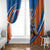 Indian Bengal Tiger Cricket Custom Window Curtain Unique Pattern