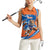 Indian Bengal Tiger Cricket Custom Women Sleeveless Polo Shirt Unique Pattern