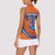 Indian Bengal Tiger Cricket Custom Women Sleeveless Polo Shirt Unique Pattern