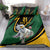 South African Secretary Bird Cricket Custom Bedding Set Unique Pattern