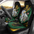 South African Secretary Bird Cricket Custom Car Seat Cover Unique Pattern