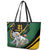 South African Secretary Bird Cricket Custom Leather Tote Bag Unique Pattern