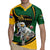 South African Secretary Bird Cricket Custom Rugby Jersey Unique Pattern