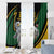 South African Secretary Bird Cricket Custom Window Curtain Unique Pattern