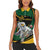 South African Secretary Bird Cricket Custom Women Sleeveless Polo Shirt Unique Pattern