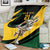 South African Springbok Cricket Custom Blanket Unique Pattern