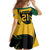 South African Springbok Cricket Custom Family Matching Off Shoulder Short Dress and Hawaiian Shirt Unique Pattern