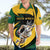 South African Springbok Cricket Custom Hawaiian Shirt Unique Pattern