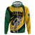 South African Springbok Cricket Custom Hoodie Unique Pattern