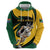 South African Springbok Cricket Custom Hoodie Unique Pattern