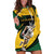 South African Springbok Cricket Custom Hoodie Dress Unique Pattern