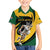 South African Springbok Cricket Custom Kid Hawaiian Shirt Unique Pattern