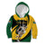 South African Springbok Cricket Custom Kid Hoodie Unique Pattern