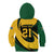 South African Springbok Cricket Custom Kid Hoodie Unique Pattern