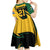 South African Springbok Cricket Custom Kid Short Sleeve Dress Unique Pattern