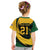 South African Springbok Cricket Custom Kid T Shirt Unique Pattern