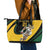 South African Springbok Cricket Custom Leather Tote Bag Unique Pattern