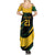 South African Springbok Cricket Custom Summer Maxi Dress Unique Pattern