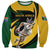 South African Springbok Cricket Custom Sweatshirt Unique Pattern