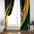 South African Springbok Cricket Custom Window Curtain Unique Pattern