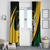 South African Springbok Cricket Custom Window Curtain Unique Pattern