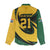 South African Springbok Cricket Custom Women Casual Shirt Unique Pattern