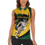 South African Springbok Cricket Custom Women Sleeveless Polo Shirt Unique Pattern