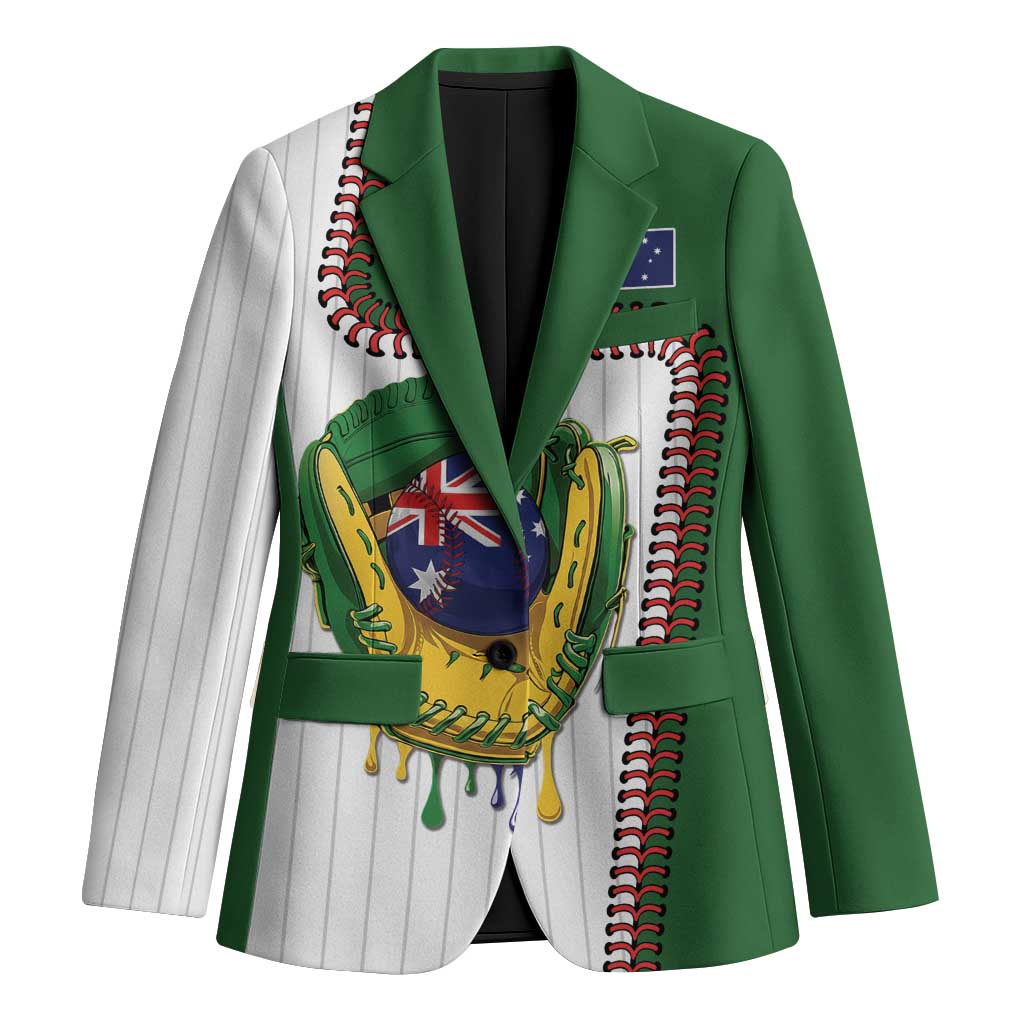 Custom Dripping Baseball Australia Blazer