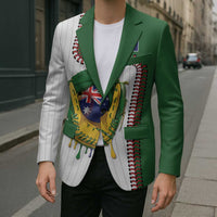 Custom Dripping Baseball Australia Blazer