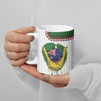 Custom Dripping Baseball Australia Ceramic Mug